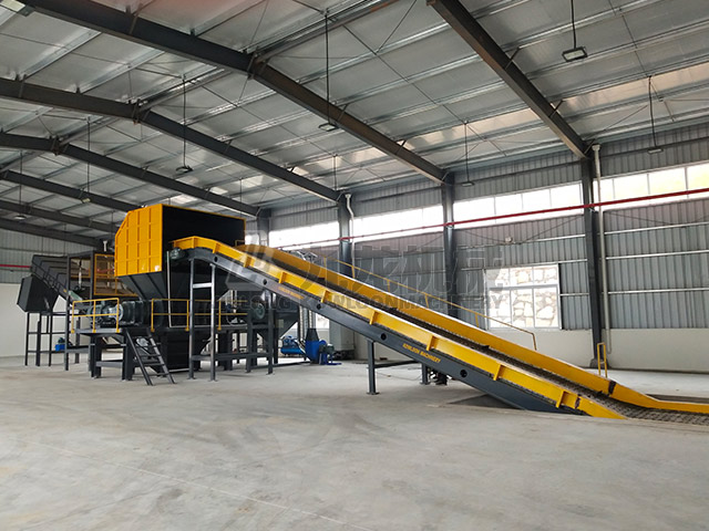 大件垃圾資源化處理系統用緩解了大件垃圾處理壓力