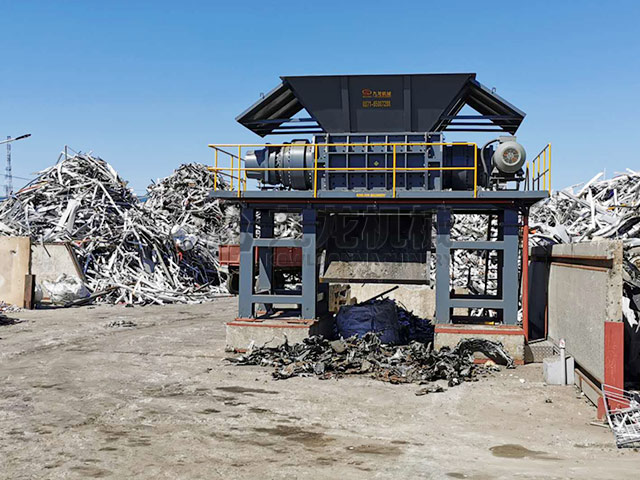 金屬撕碎機幫助各類廢棄金屬實現再利用